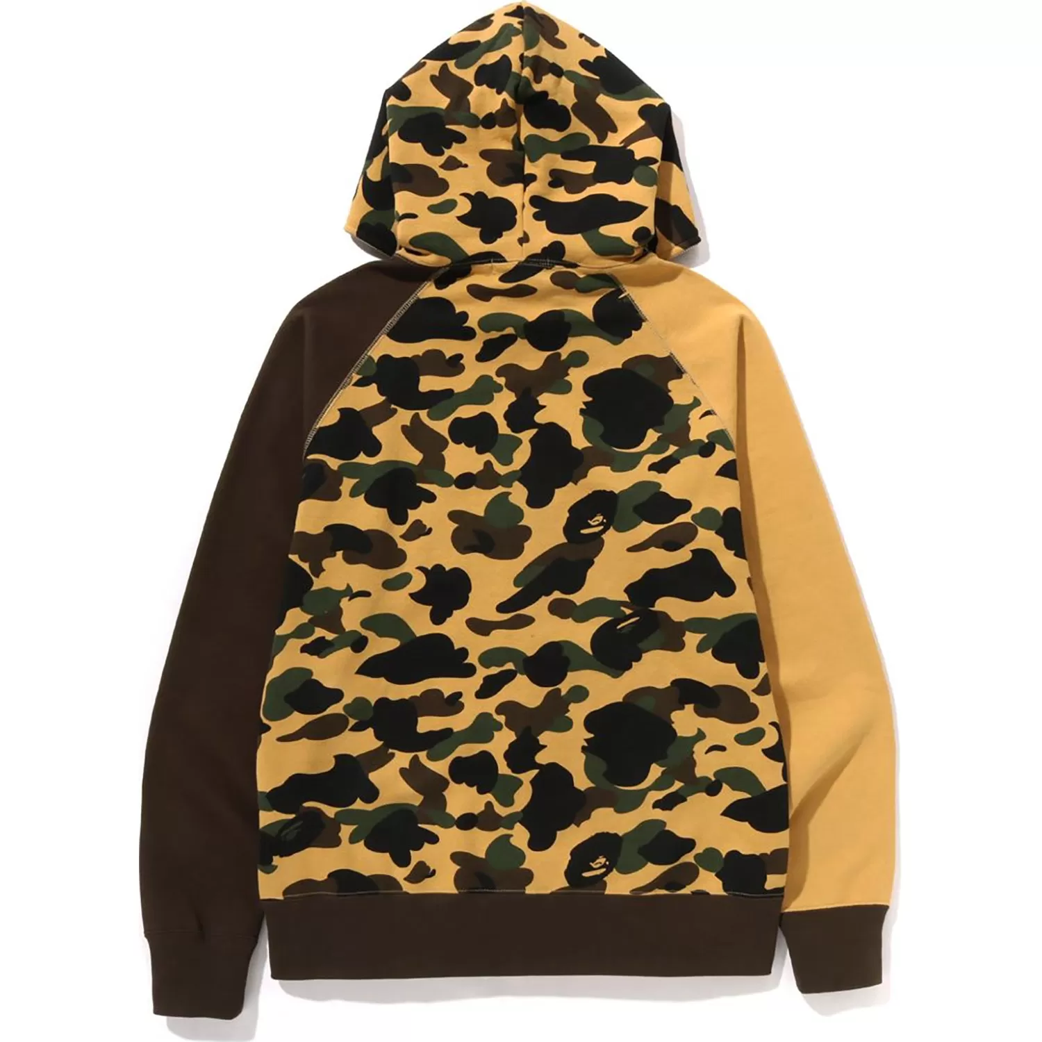 1ST CAMO CRAZY COLLEGE FULL ZIP HOODIE MENS