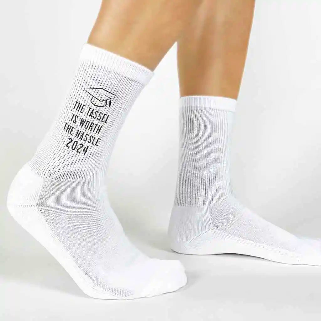 ‘24 Graduation Socks - The Tassel is Worth the Hassle