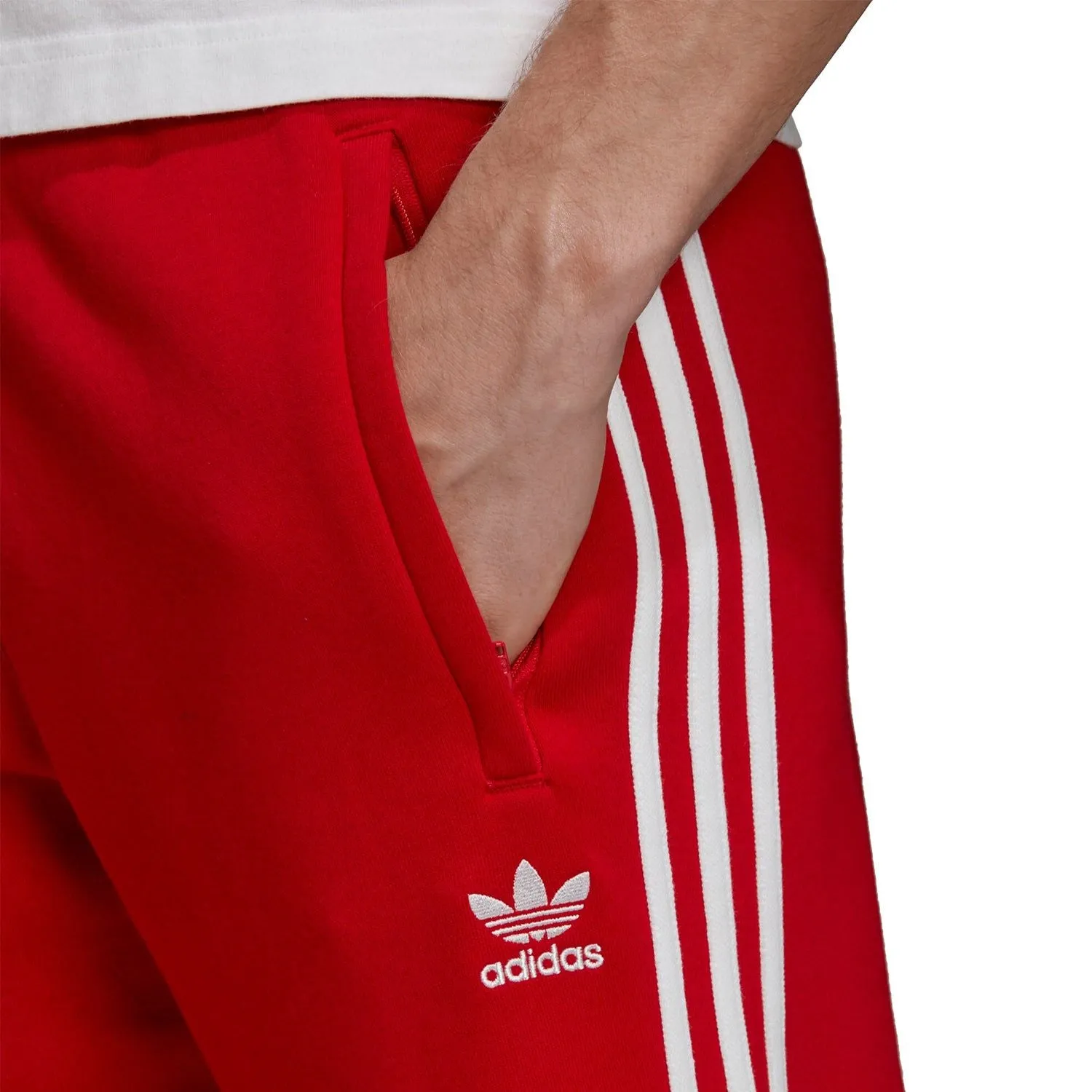 adidas Originals 3-Stripe Joggers - Scarlet