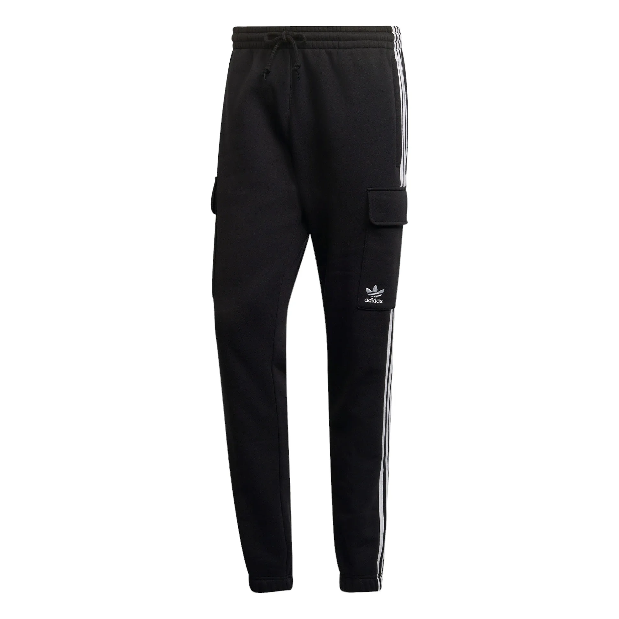 adidas Originals 3-Stripes SC Cargo Joggers - Black