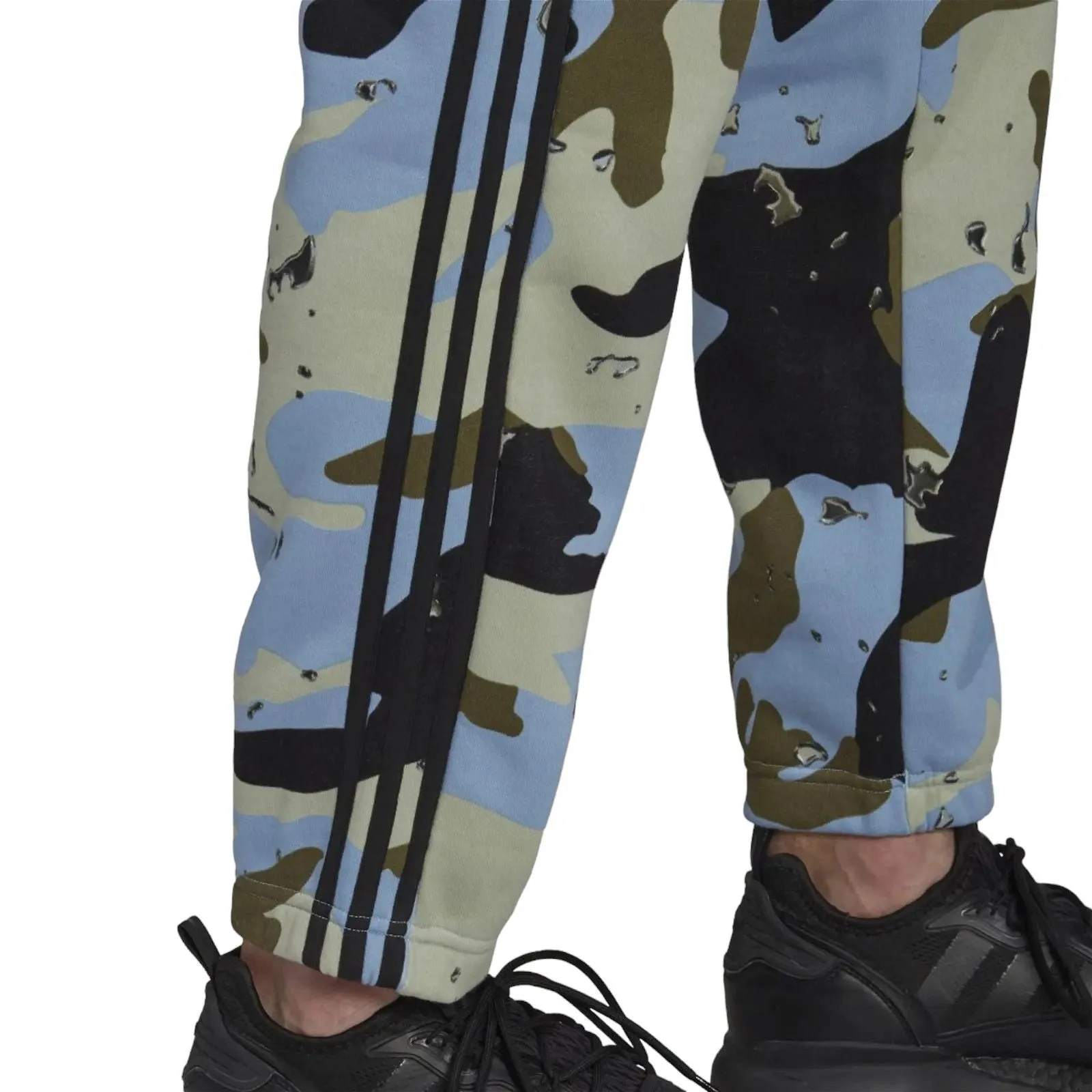 adidas Originals Camo Sweatpants Joggers - Blue