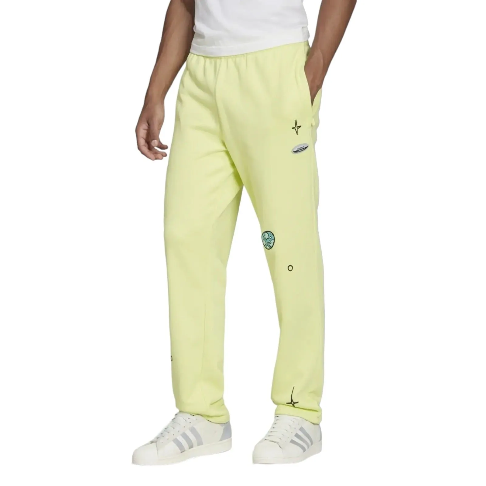 adidas Originals R.Y.V Graphic Joggers - Pulse Yellow