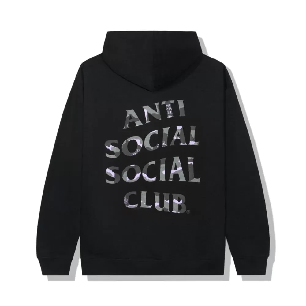 Anti Social Social Club Plain Sight Black Hoodie