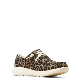 Ariat Womens Olive Leopard Print Casual Shoes