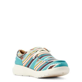 Ariat Womens Turquoise Serape Hilo Casual Shoes