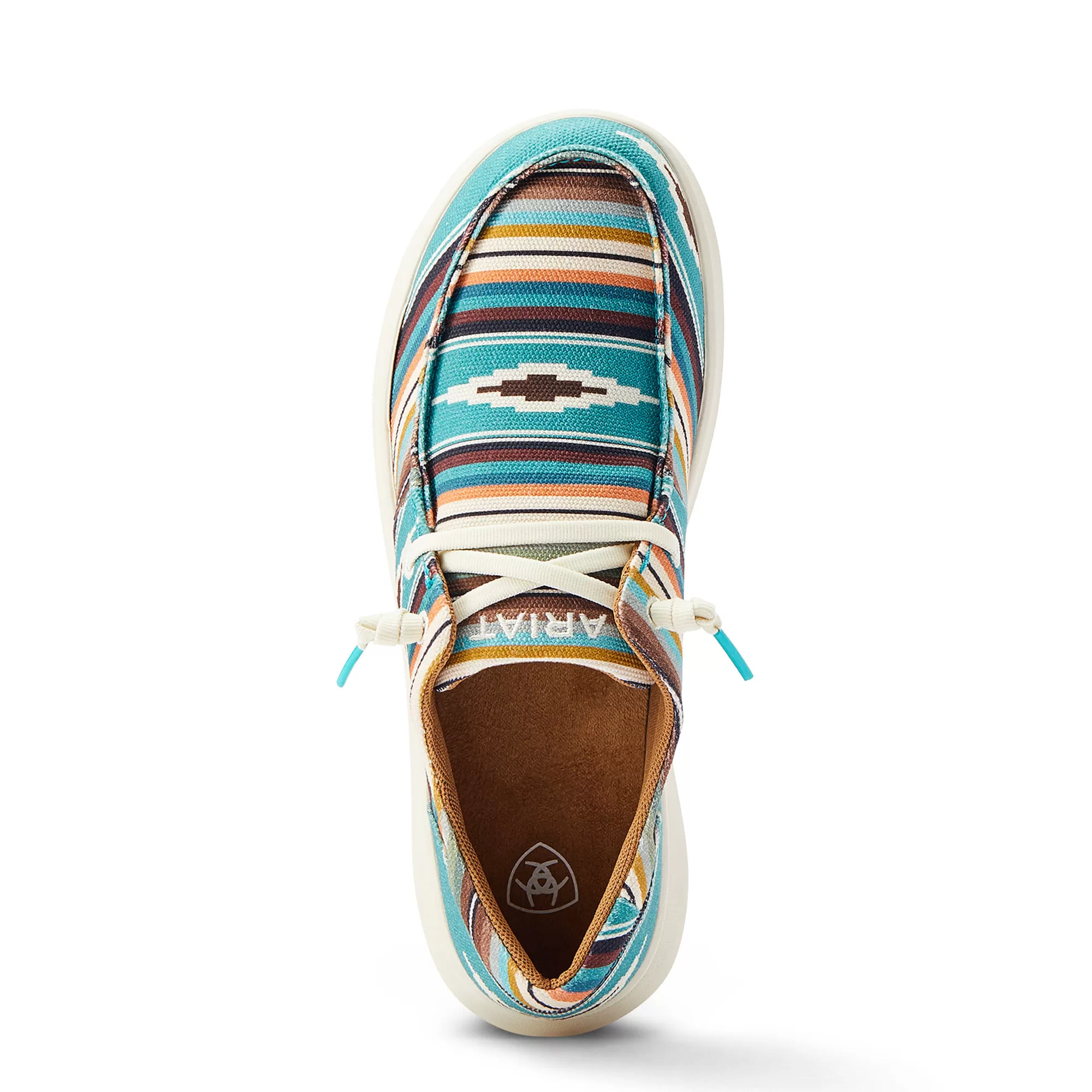 Ariat Womens Turquoise Serape Hilo Casual Shoes