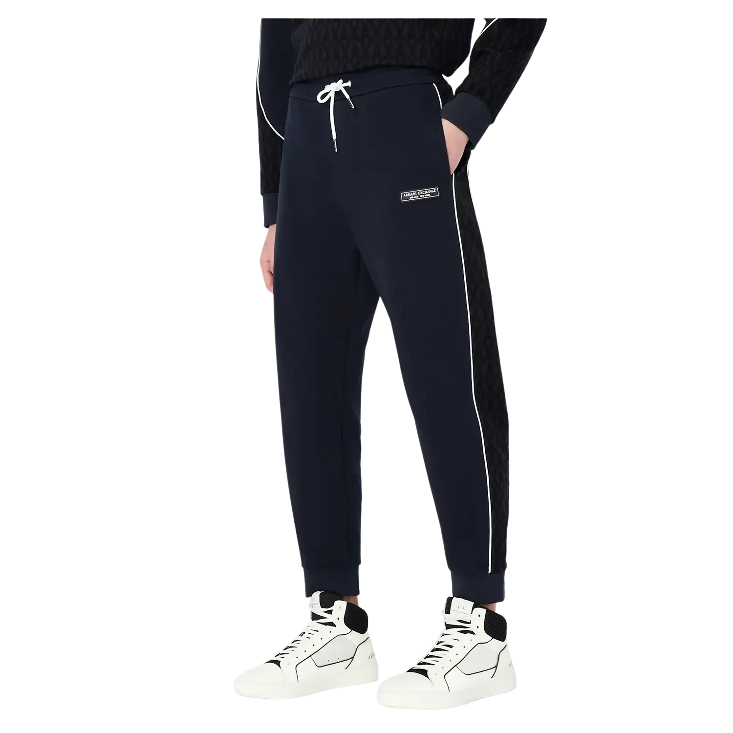 Armani Exchange Logo Track Joggers