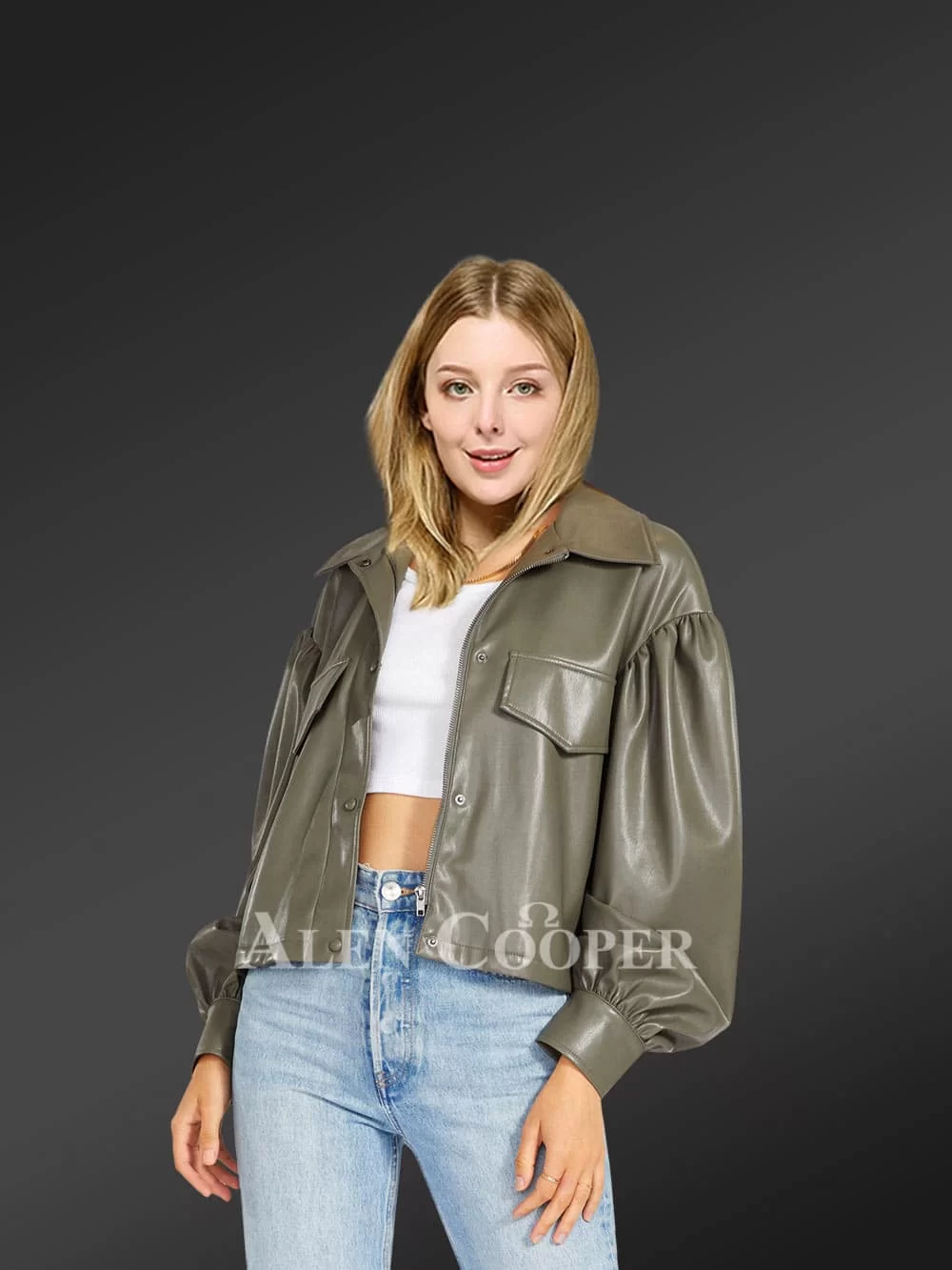 Authentic leather jackets to make women more appealing