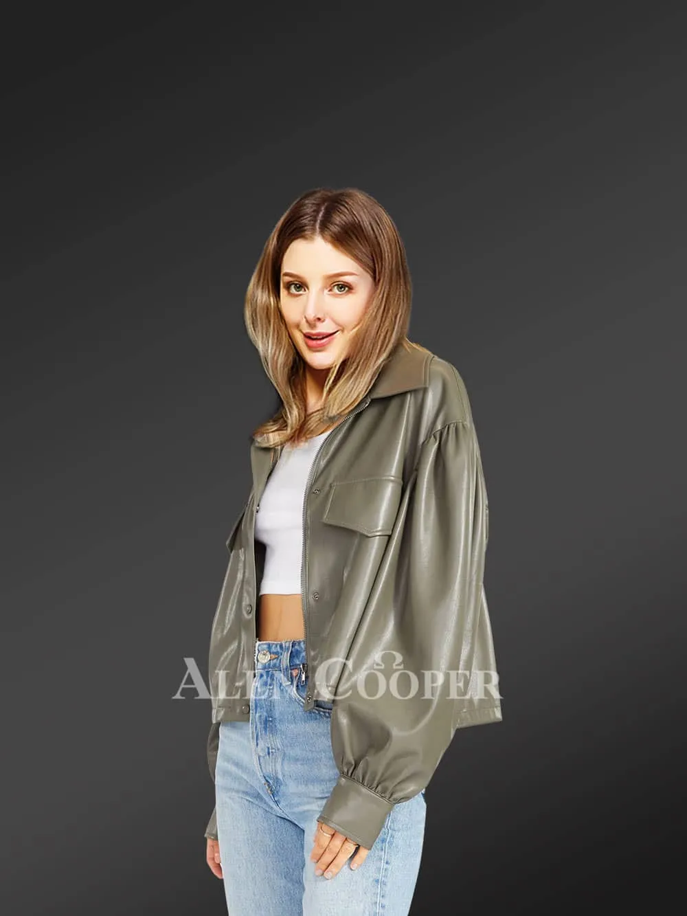 Authentic leather jackets to make women more appealing