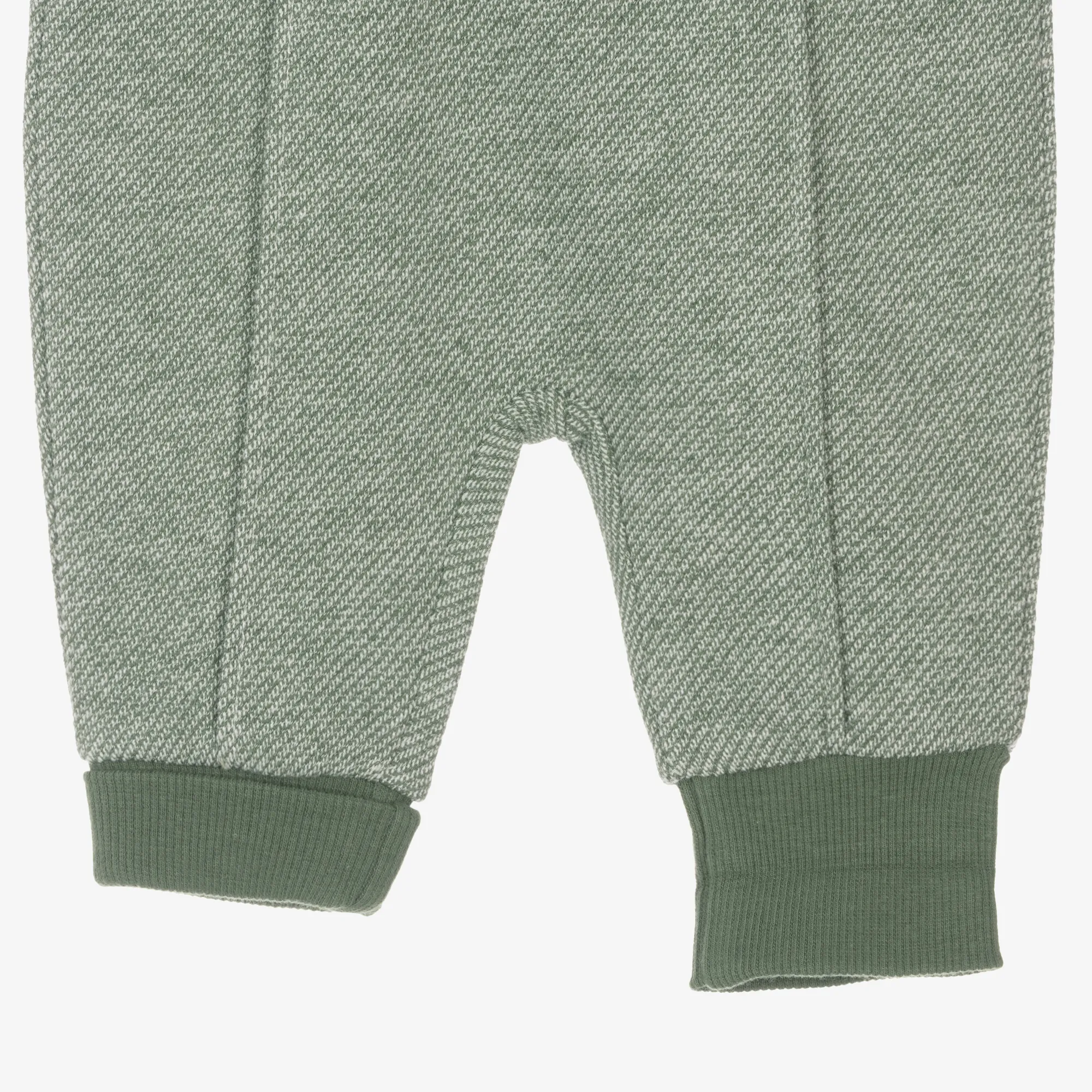 Baby Boys Green Cotton Tracksuits (2 Pack)