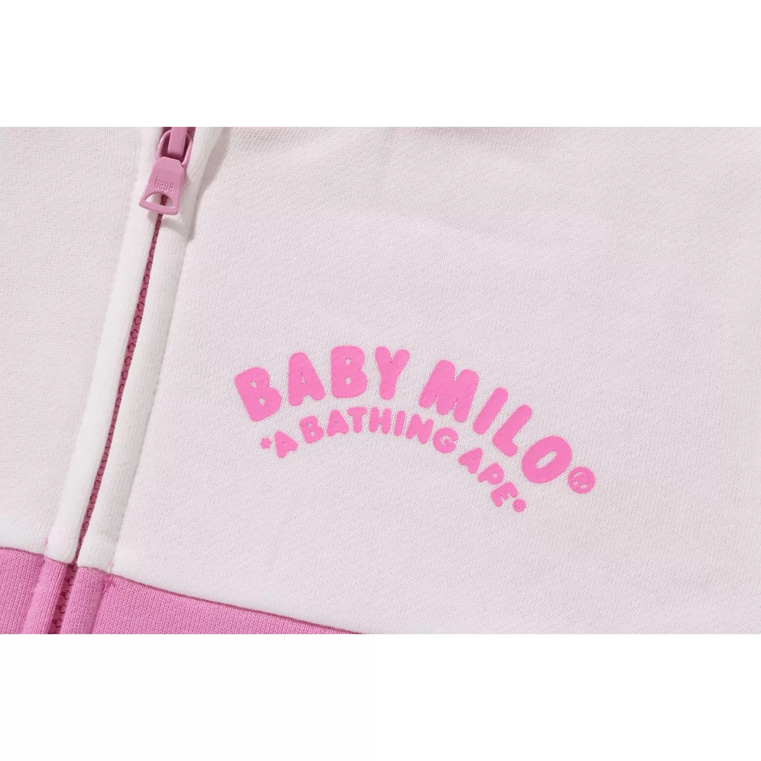 BABY MILO POCKET COLOR BLOCK ZIP HOODIE KIDS