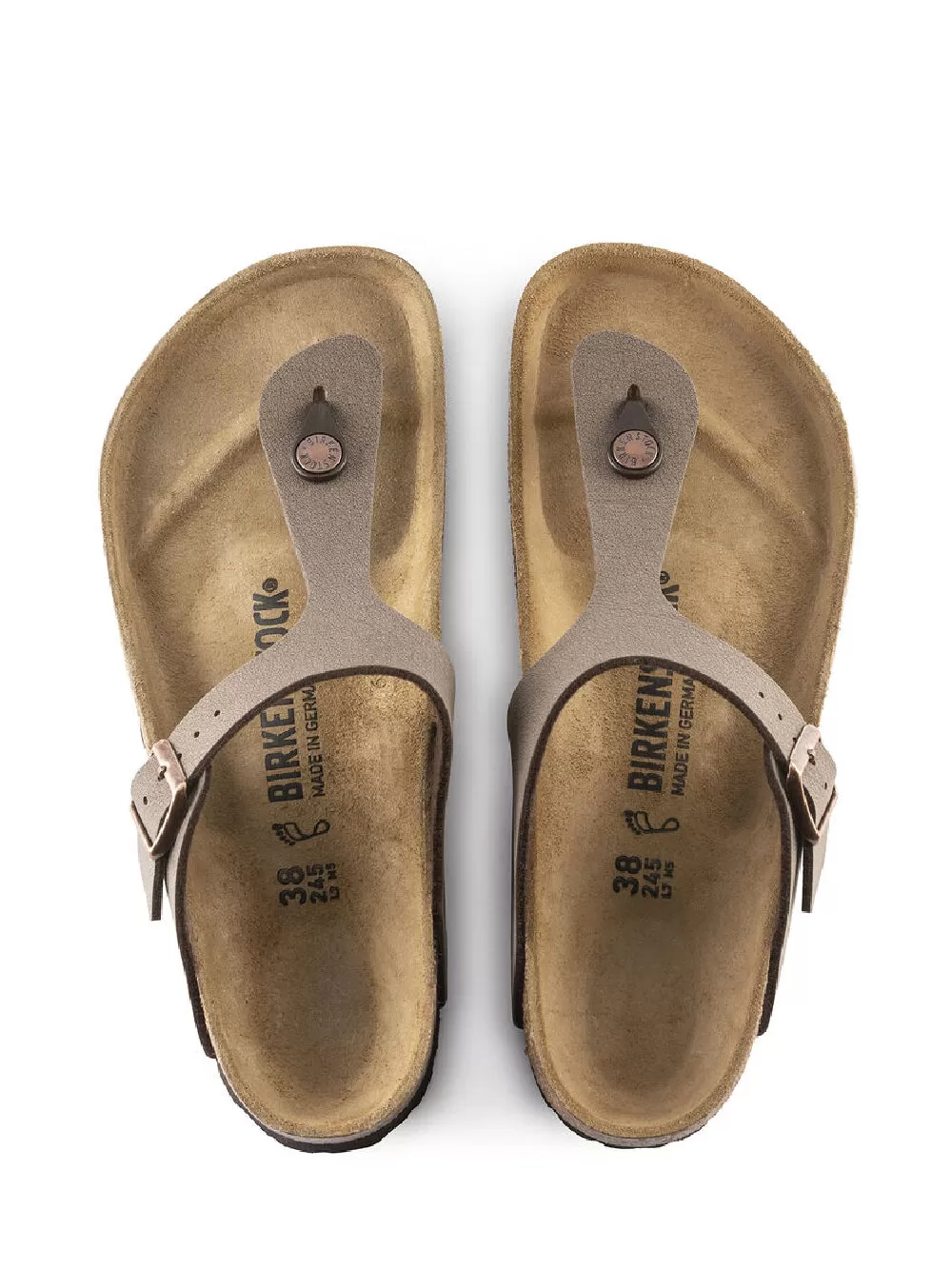 Birkenstock Sandalo Unisex Gizeh Bs 0043751 Mocca