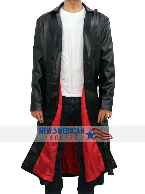 Blade Trench Leather Coat | New American Jackets