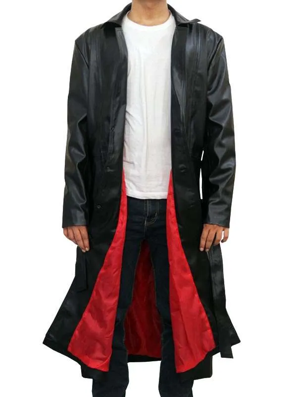 Blade Trench Leather Coat | New American Jackets