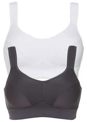 bonprix Pack of 2 Sports Bras