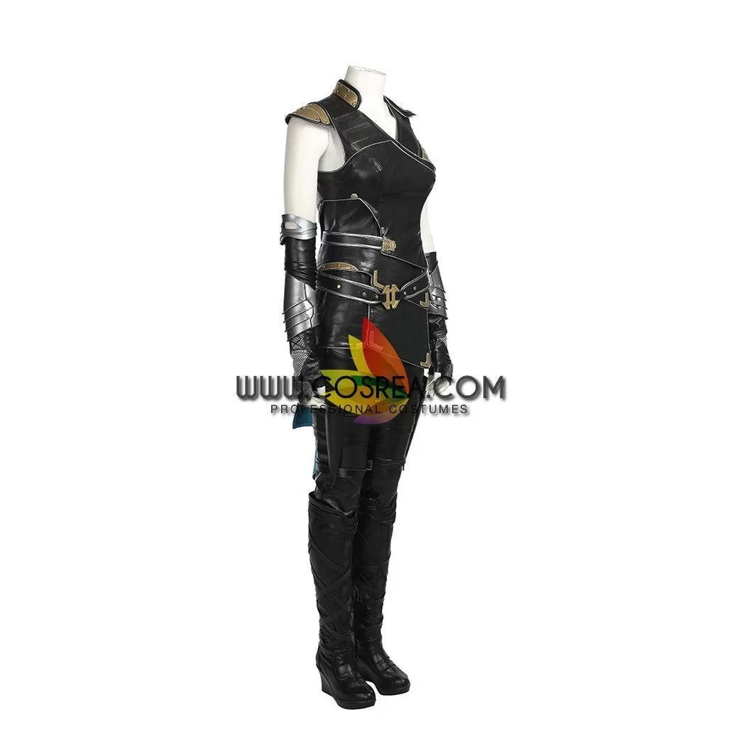 Brunnhilde Valkyrie Sakaar PU Leather Cosplay Costume