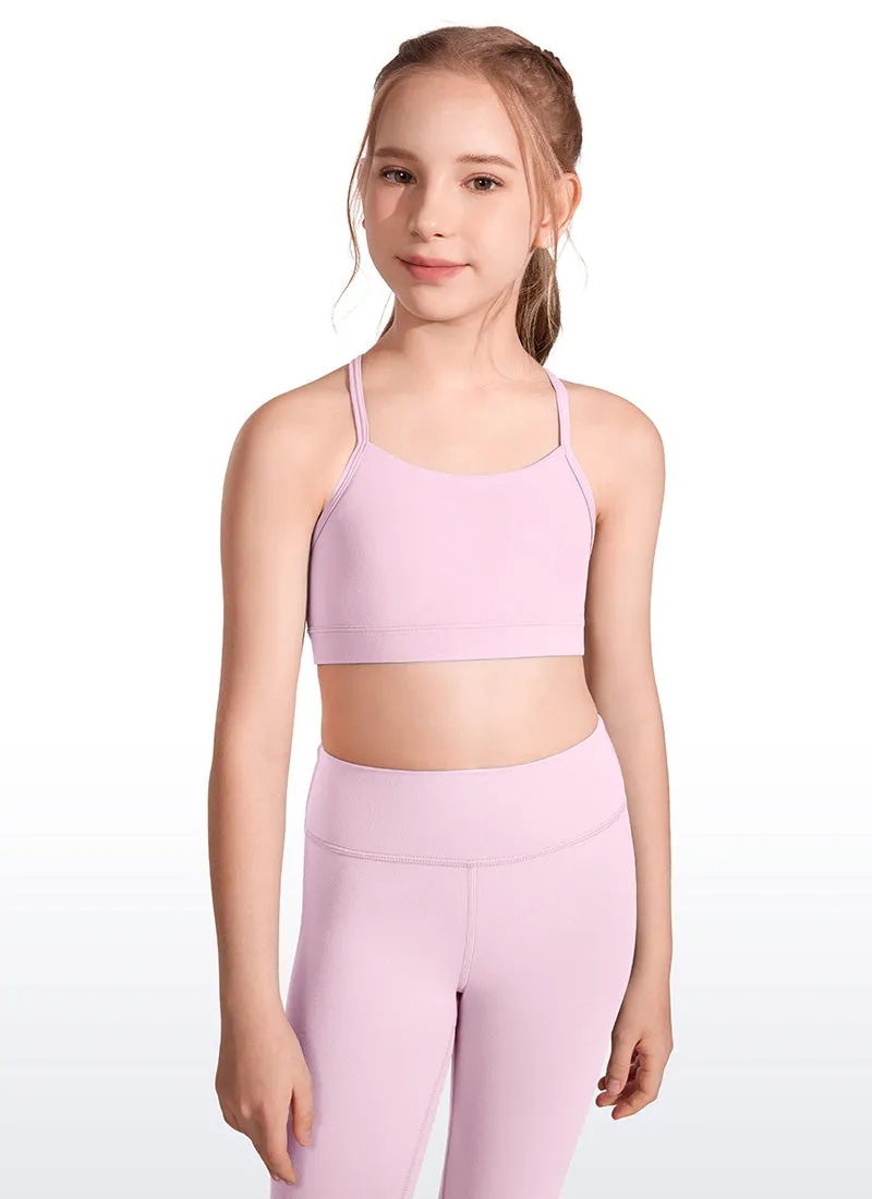 Butterluxe Girls Sports Bras Y Back