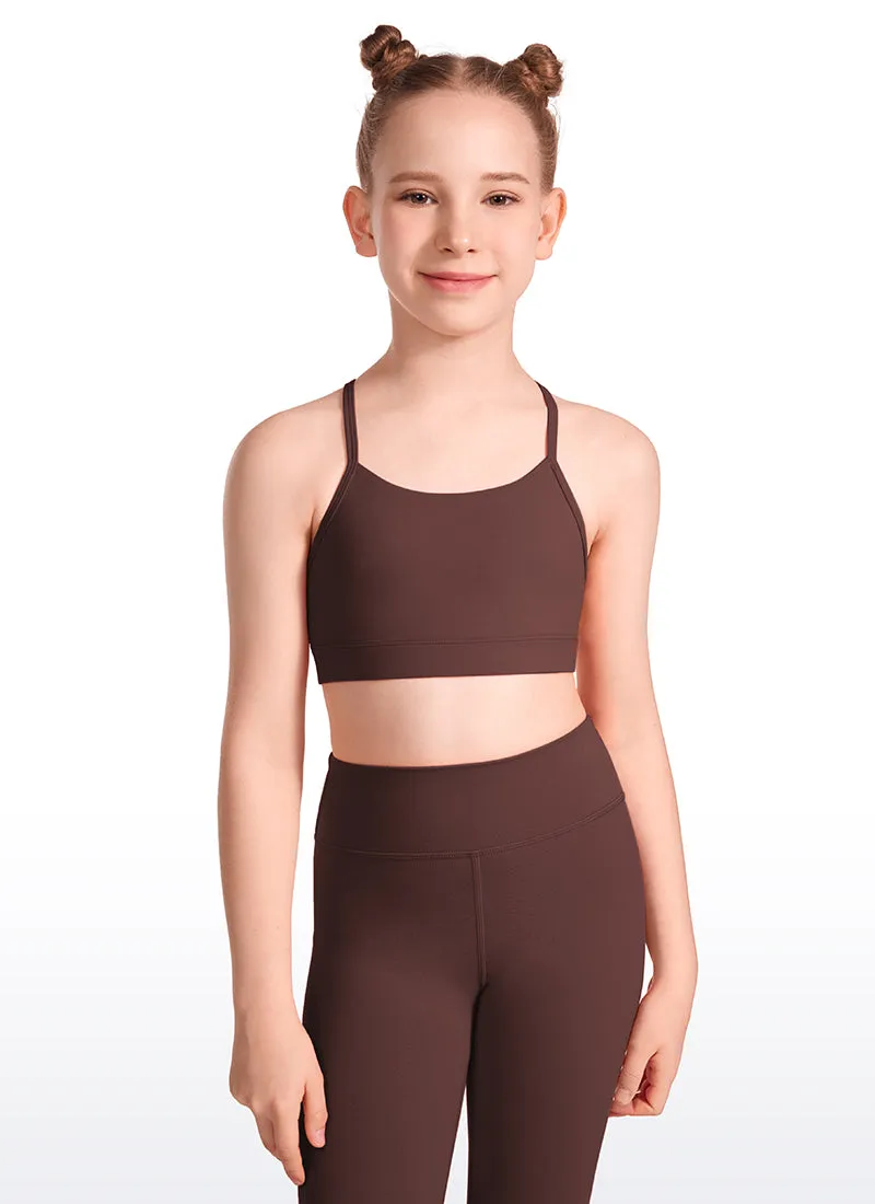 Butterluxe Girls Sports Bras Y Back