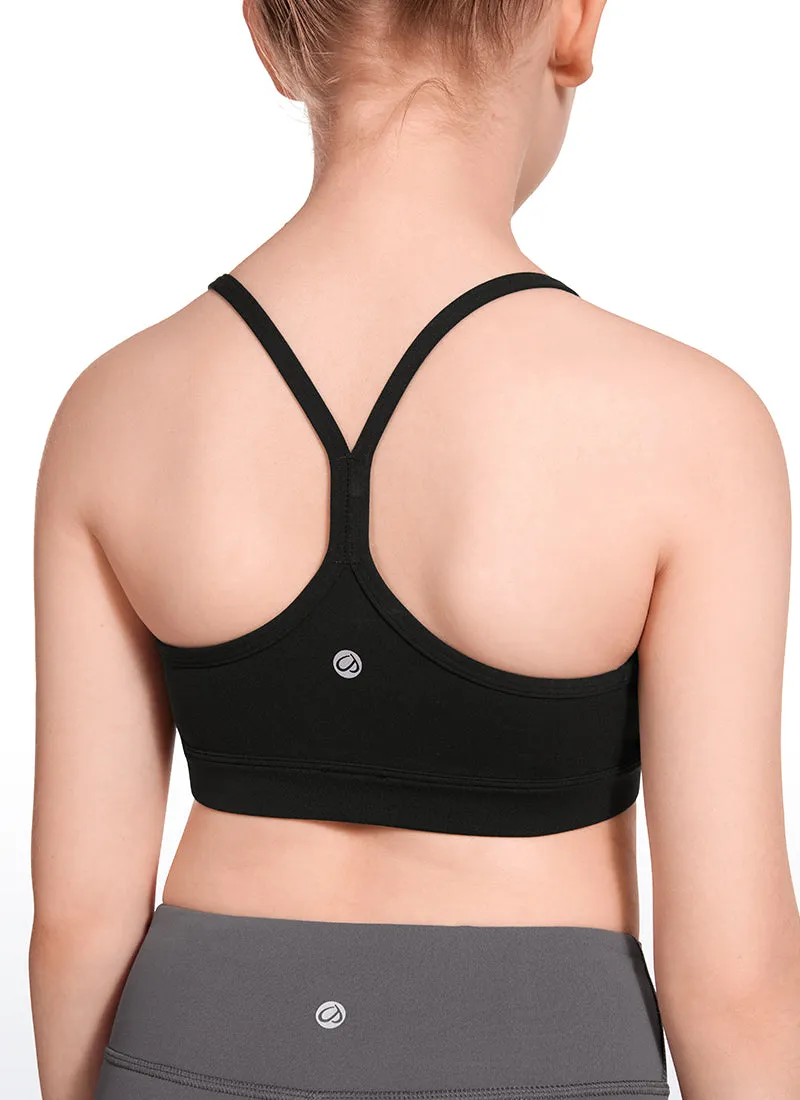 Butterluxe Girls Sports Bras Y Back