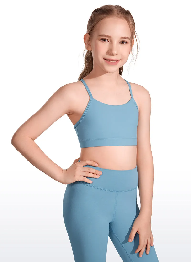 Butterluxe Girls Sports Bras Y Back