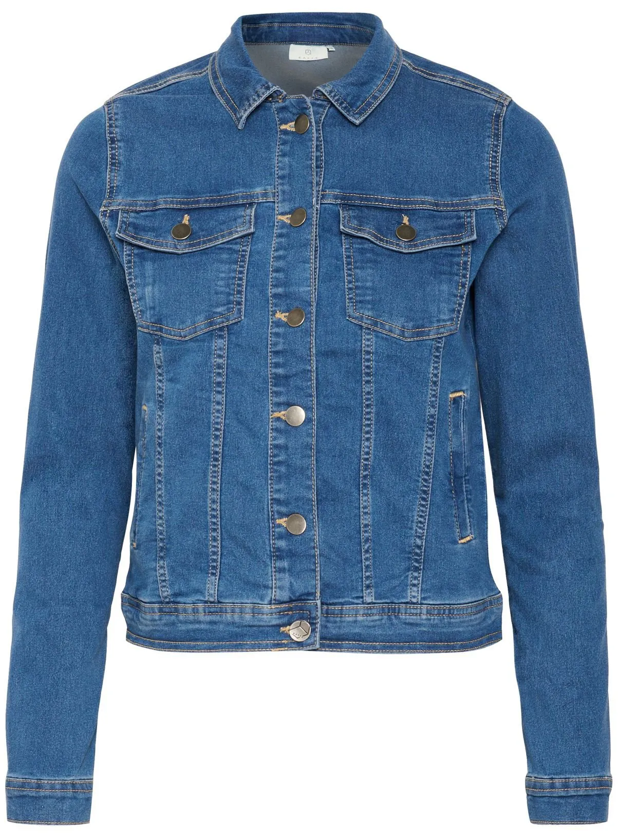 Buy KAFFE Vicky Slim Fit Denim Jacket 18 | Denim jackets | Tu