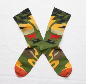 Cactus Dog Socks