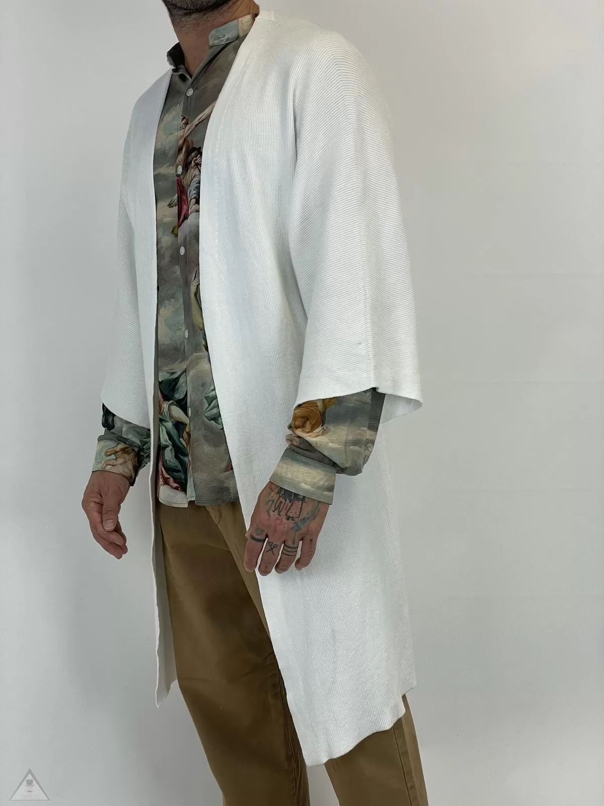 Cardigan japan Bianco