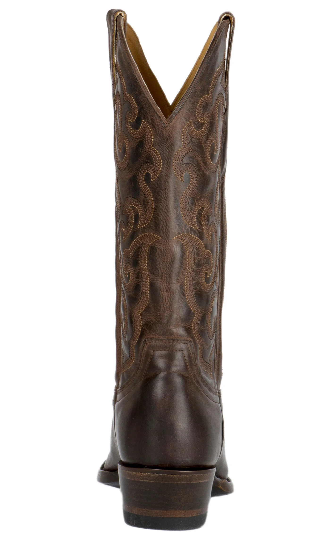 Cavender's Women's Burnished Chocolate Goat Snip Toe Cowboy Boots