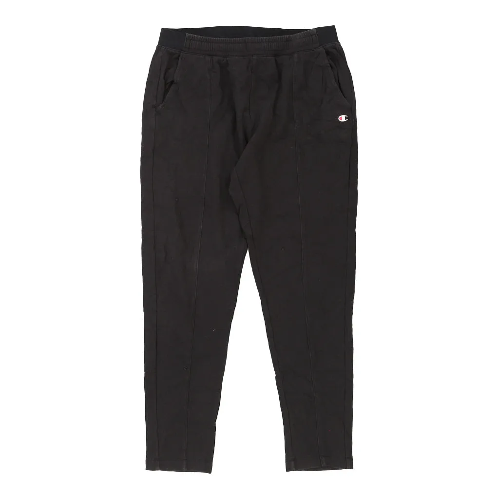 Champion Joggers - Medium Black Cotton