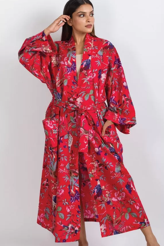 Cotton Kimono Robe