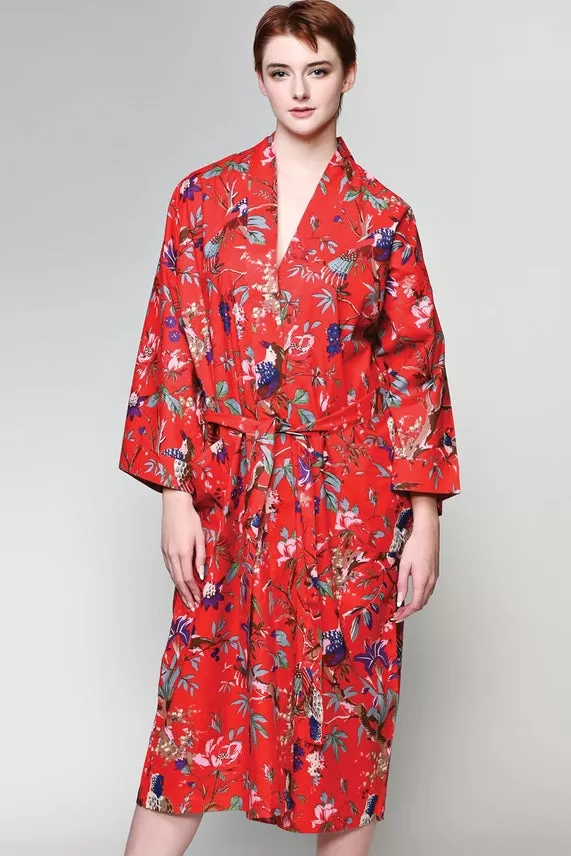 Cotton Kimono Robe