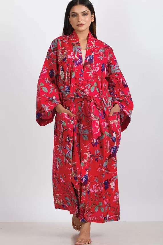 Cotton Kimono Robe