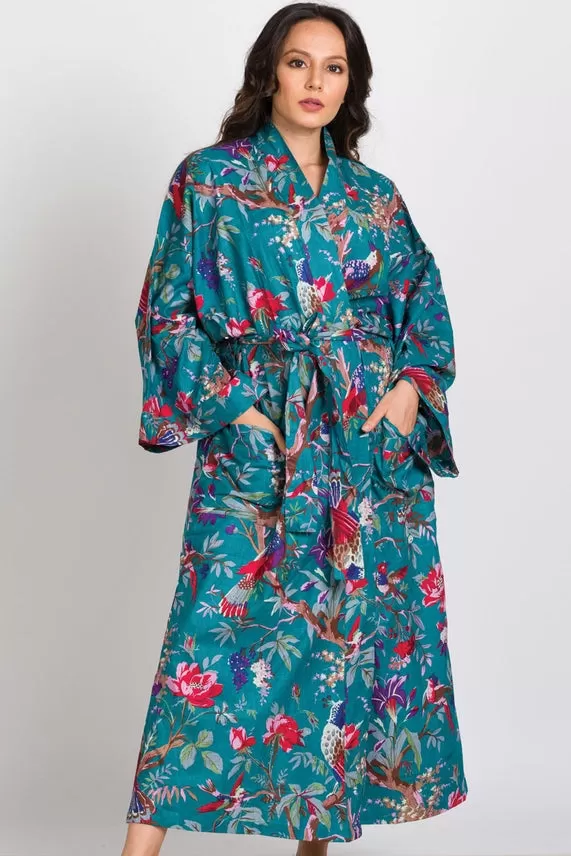 Cotton Kimono Robe