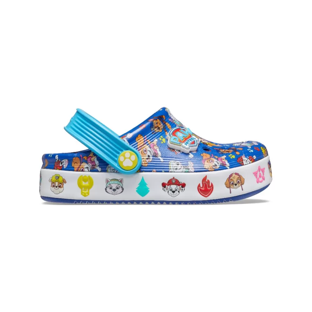 Crocs Toddler Paw Patrol Off Court Clog - Blue