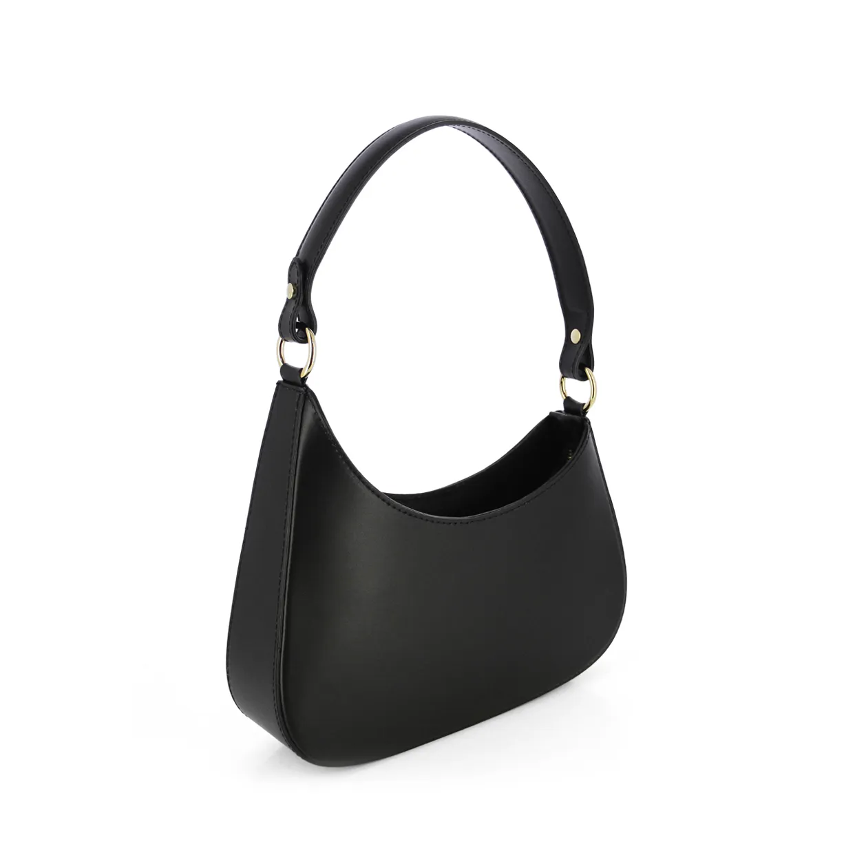 Curve Shoulder Bag -Black