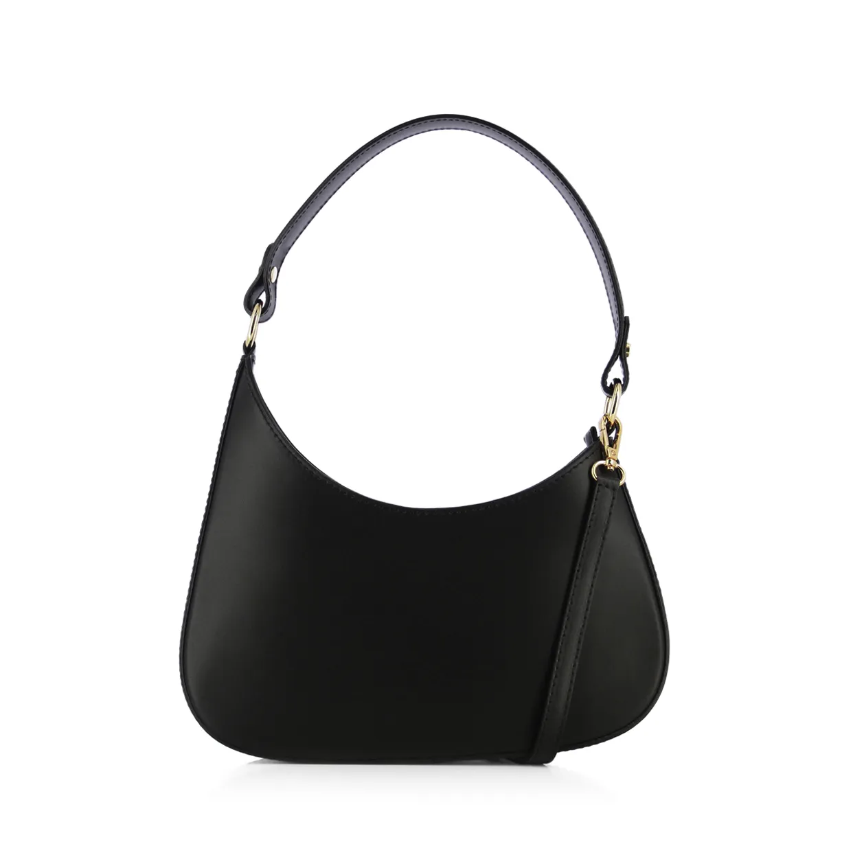 Curve Shoulder Bag -Black