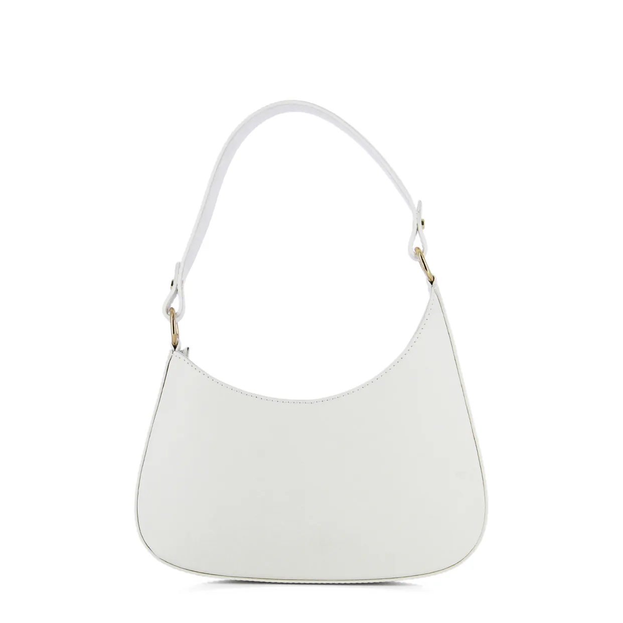 Curve Shoulder Bag -White