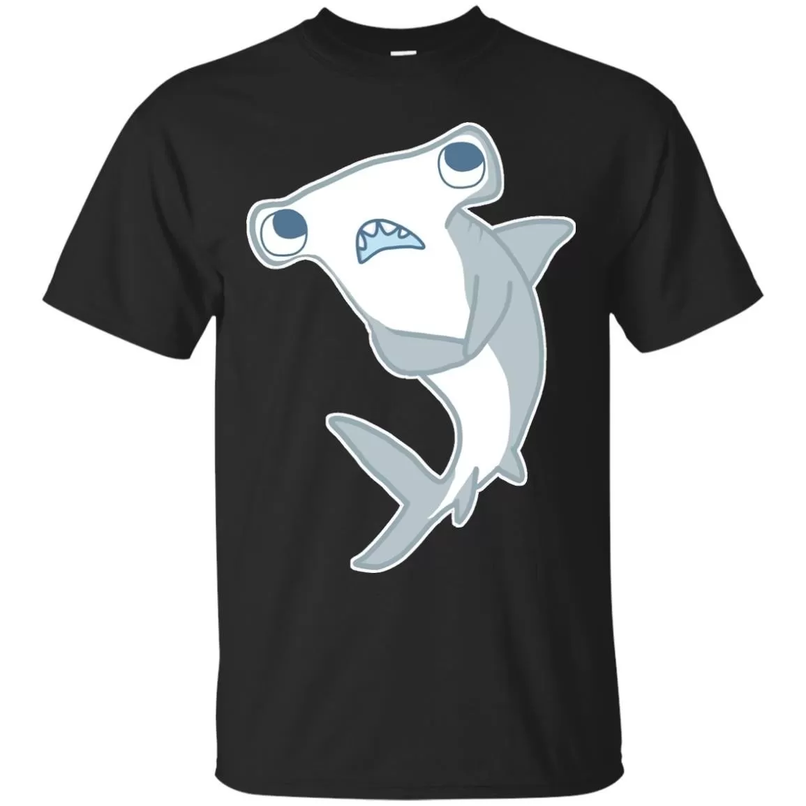 CUTE ANIMALS - Nervous Shark  Hammerhead T Shirt & Hoodie