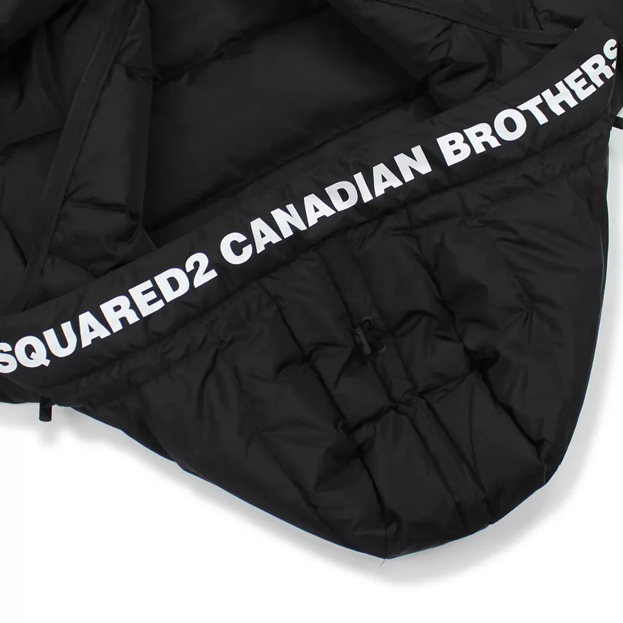 DSQUARED2 - Down Filled Puffa Jacket in Black