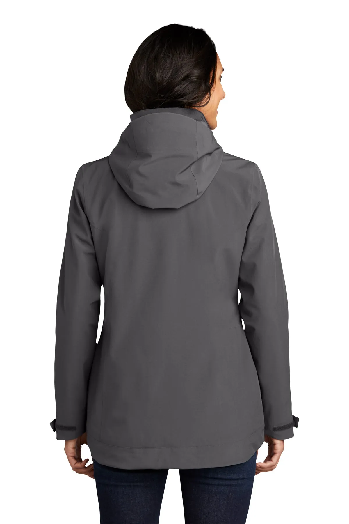 Eddie Bauer Ladies WeatherEdge Custom 3-in-1 Jackets, Grey Steel/ Metal Grey