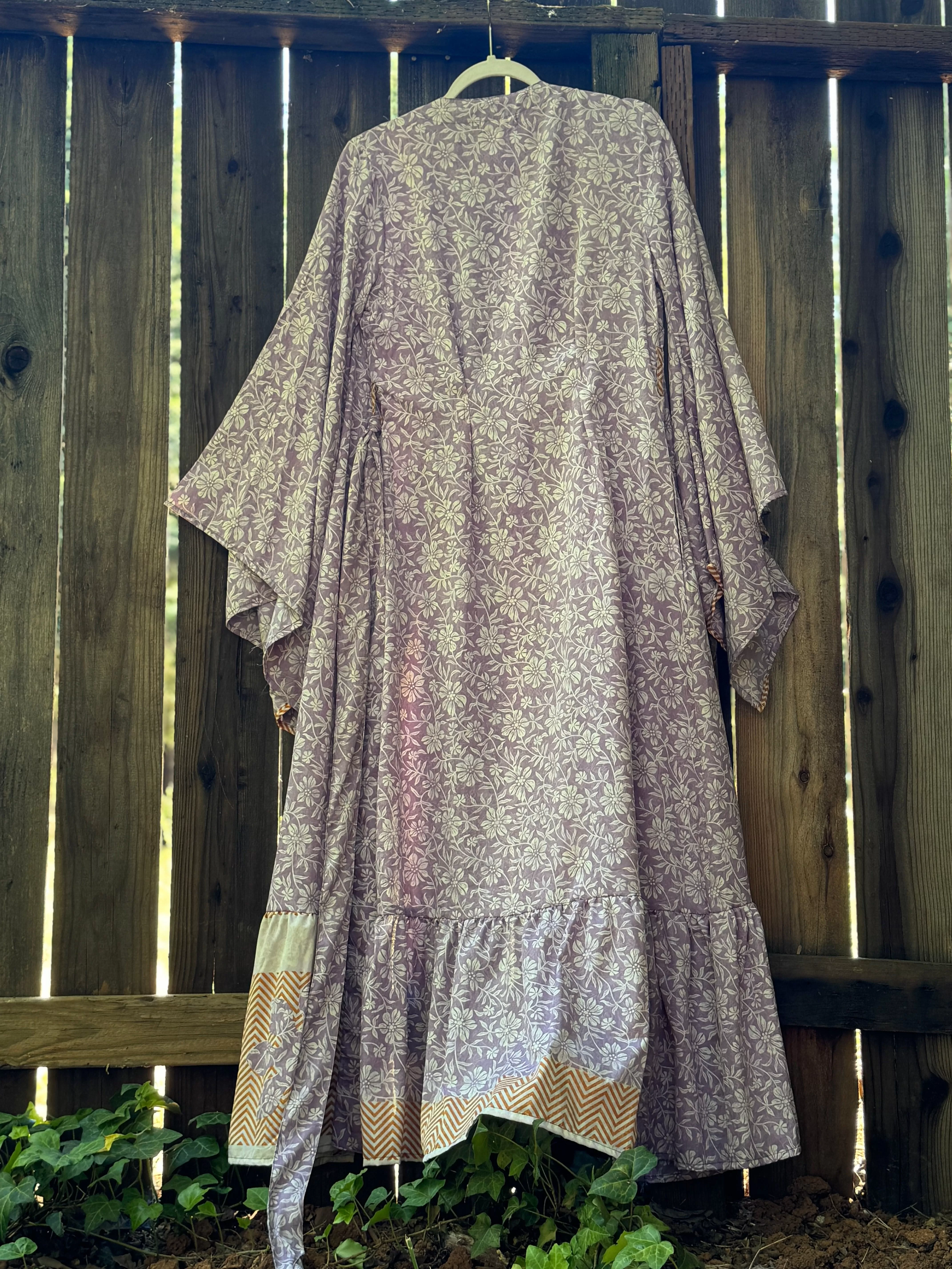 Femme Kimono - Lavender Fields - S/M