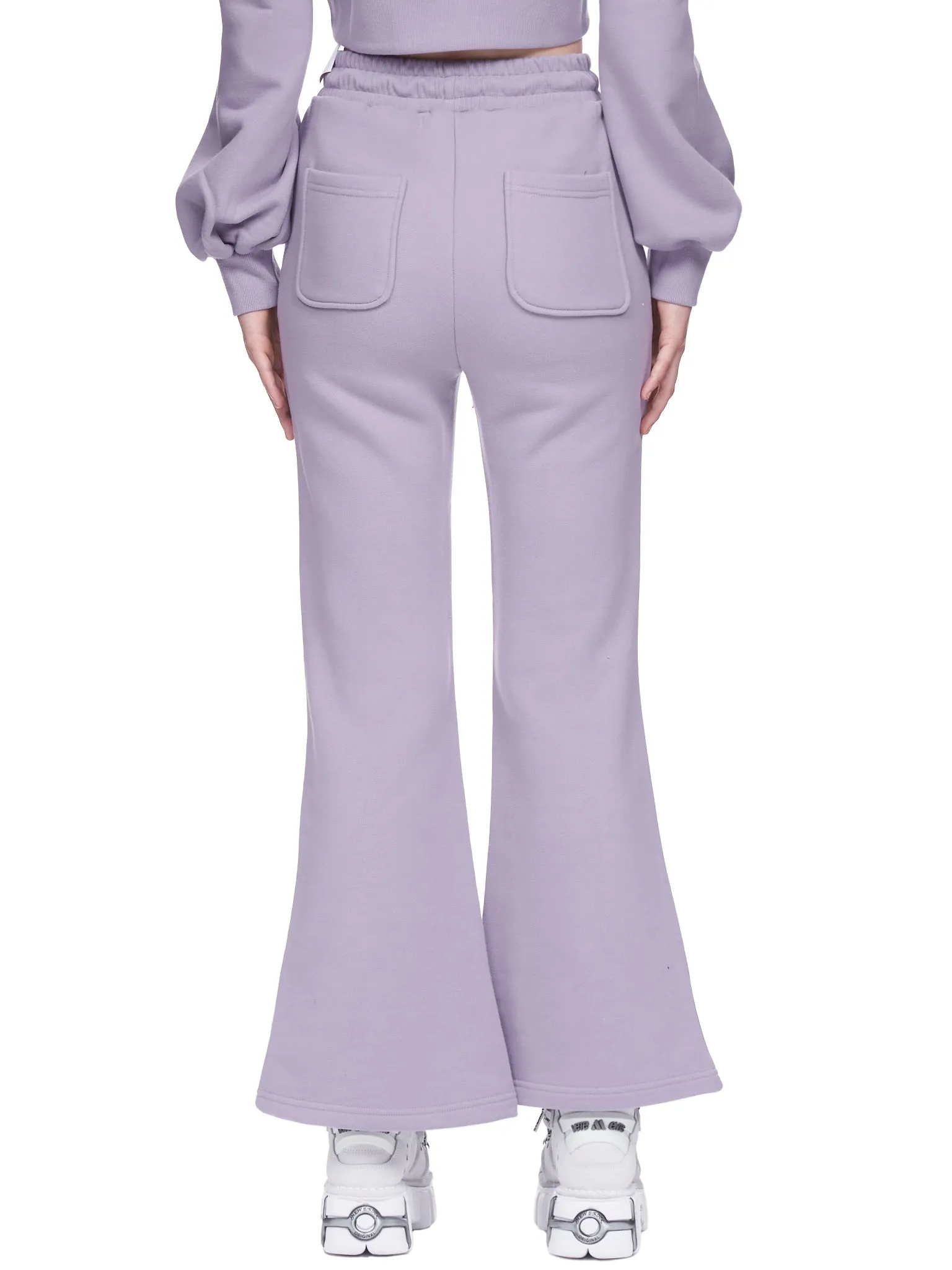 Flare Leg Joggers (SP012-VI-VIOLET)