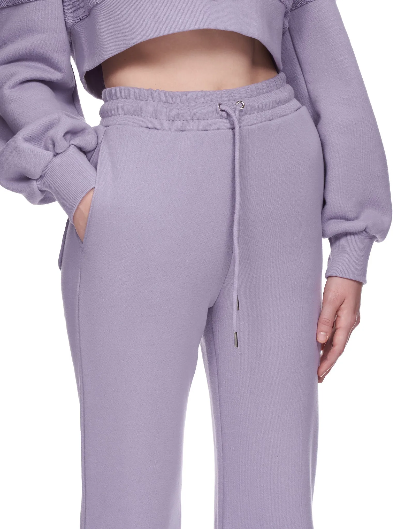 Flare Leg Joggers (SP012-VI-VIOLET)