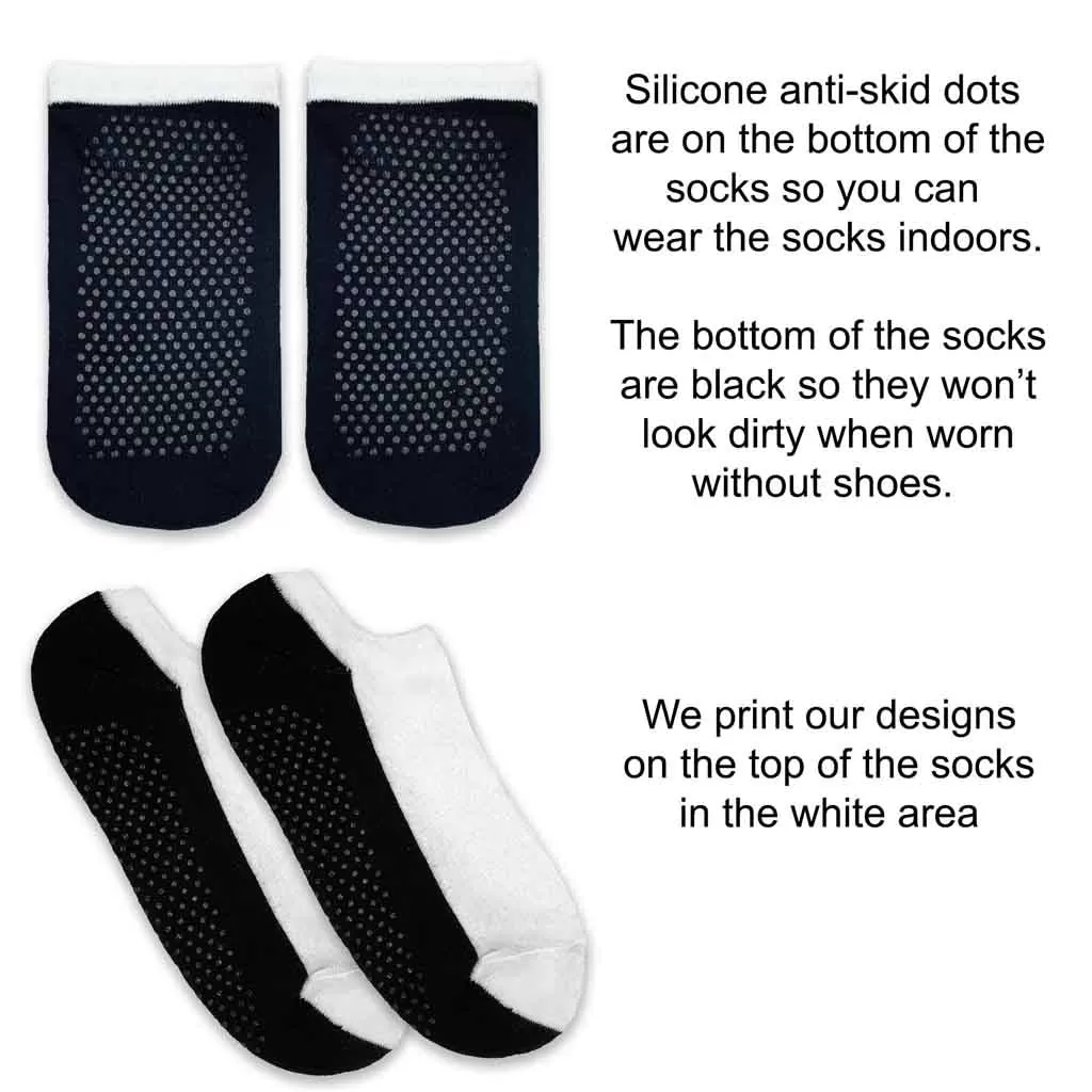 Funny No Show Sandal Socks for Men