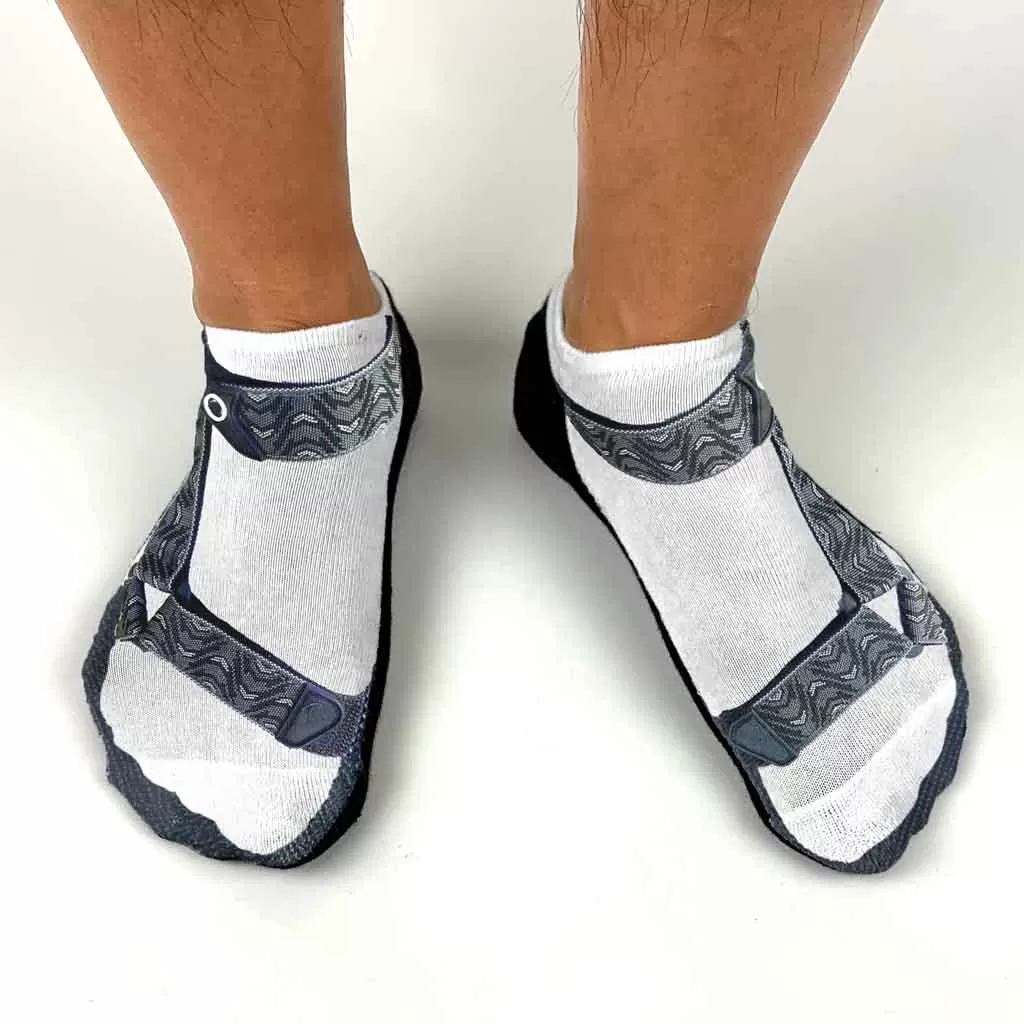 Funny No Show Sandal Socks for Men