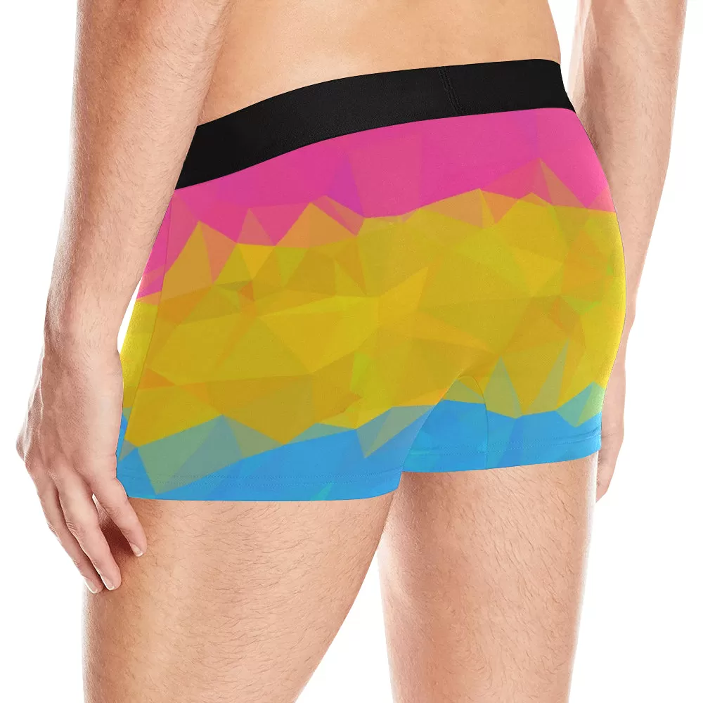 Geometric Pan Pride Boxer Briefs