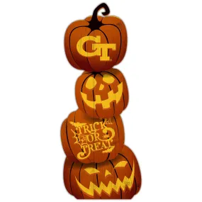 Georgia Tech Yellow Jackets 31'' Pumpkin Leaner