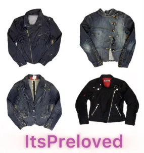 Grab it at $12: y2k classic denim jackets(RX-785)