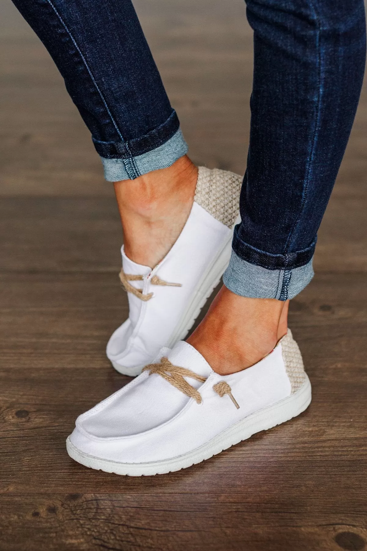 Gypsy Jazz Dolly Sneakers- White