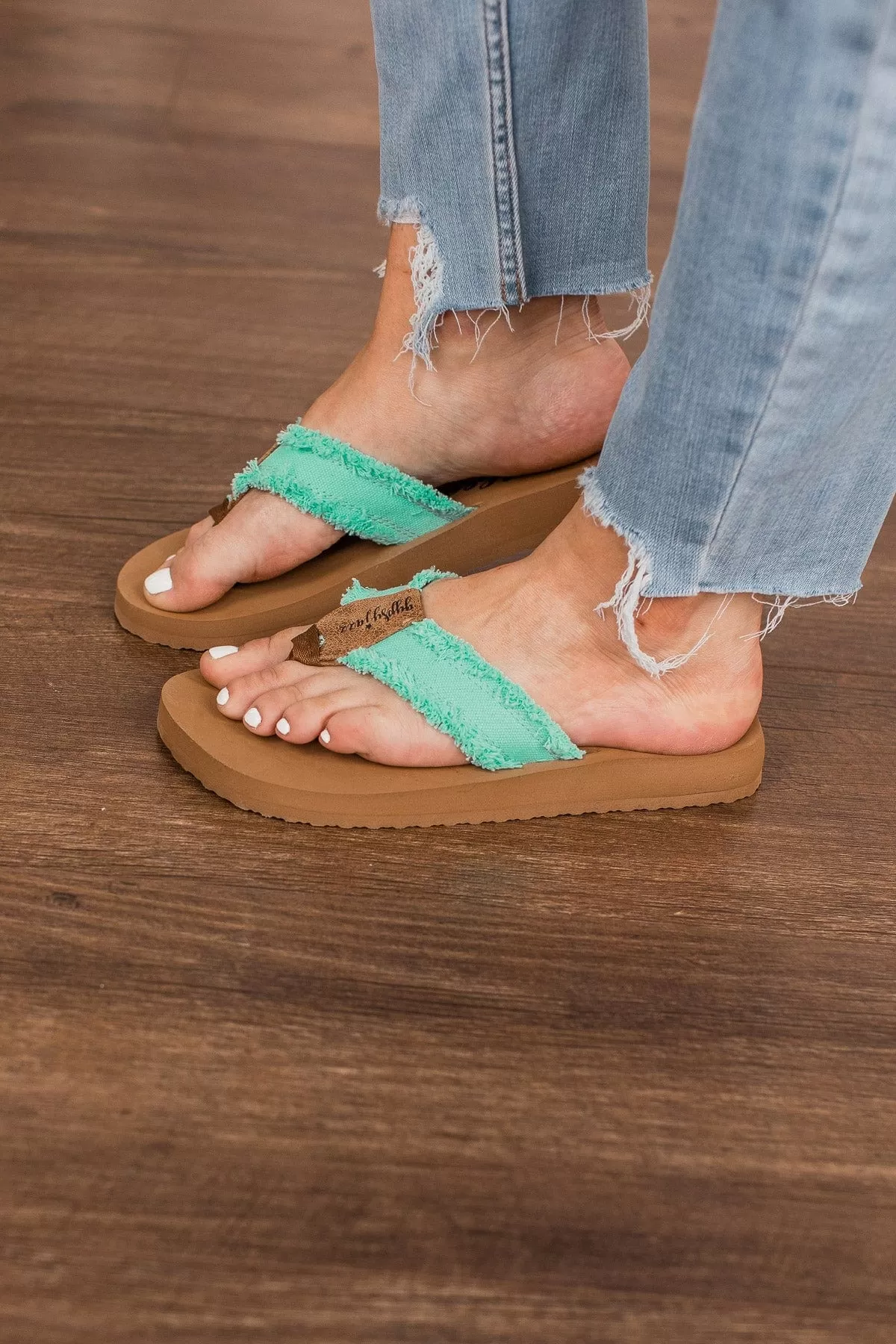 Gypsy Jazz Encore Sandals- Mint